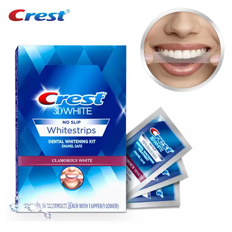 Teeth Whitening Crest - Отбеливающие полоски Crest 3D Whitestrips для