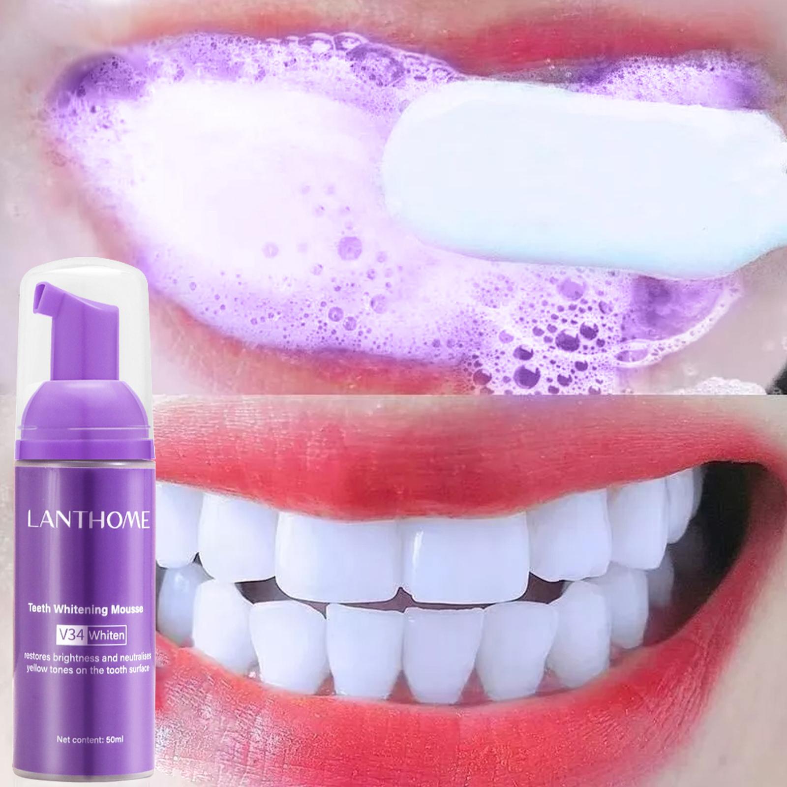 Teeth Whitening Crest - V34 Мусс для чистки зубов, зубная