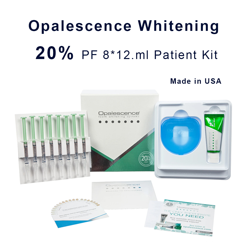 Teeth Whitening Before And After - Отбеливающий набор opalution 20% PF 20