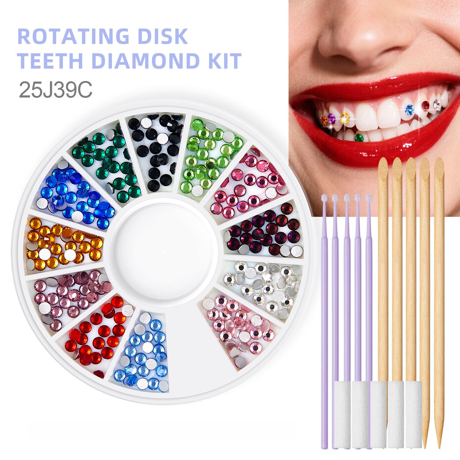 Tooth Gem Kit - Набор для самостоятельного украшения зубов: стразы,