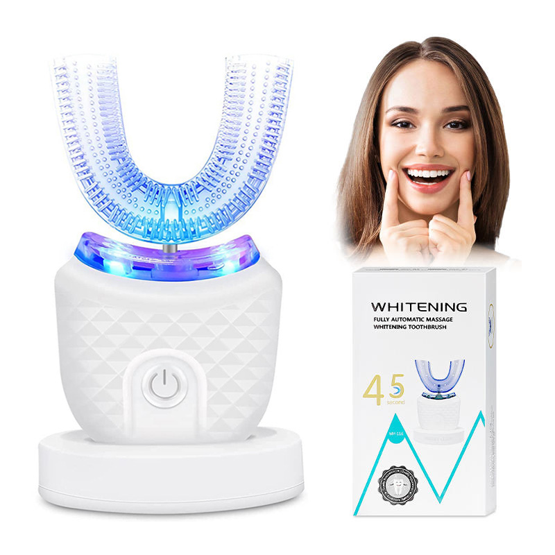 Electric Toothbrush Sonic - Профессиональная портативная 360-градусная U-образная звуковая зубная