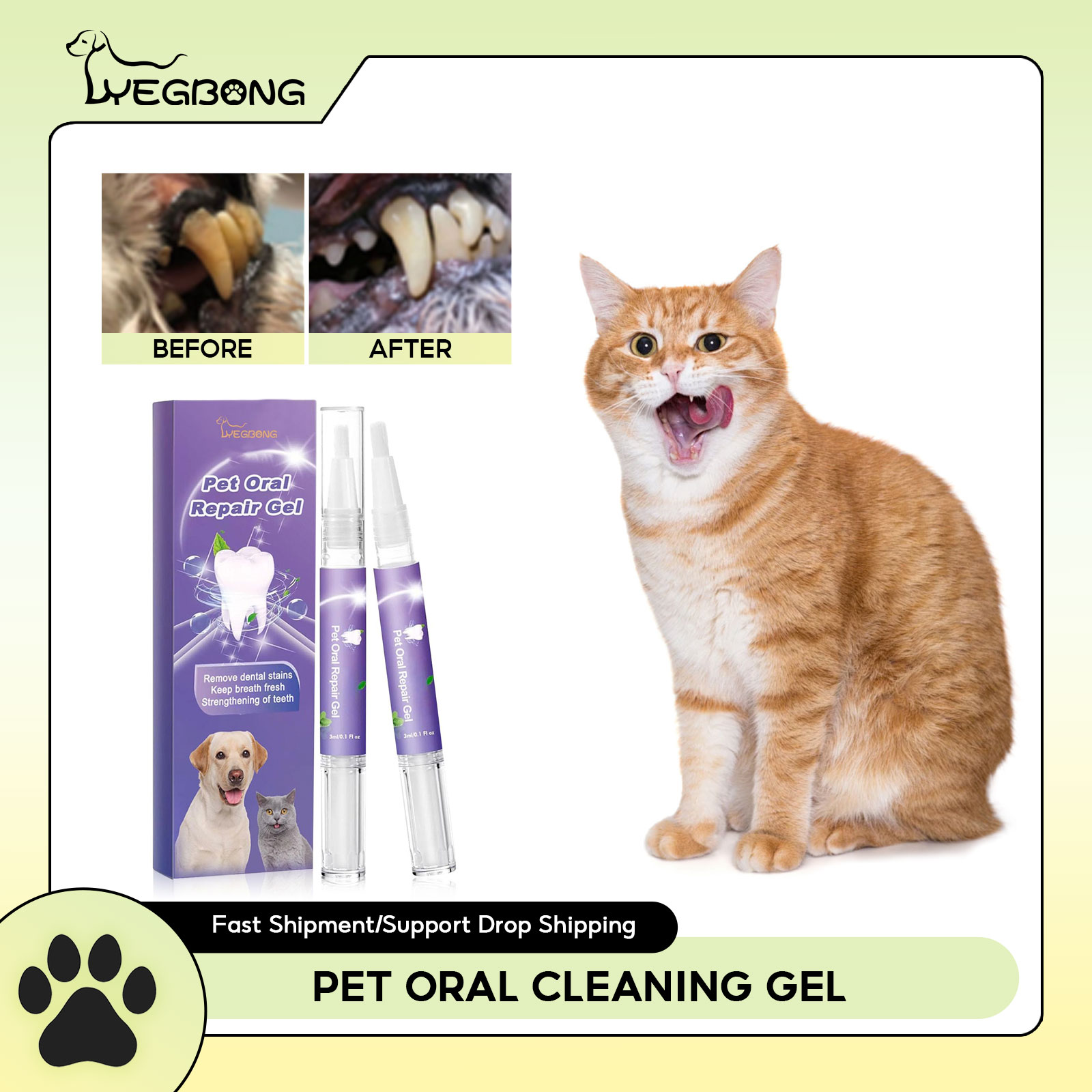 Teeth Whitening Gel Peroxide - Гель для восстановления полости рта для