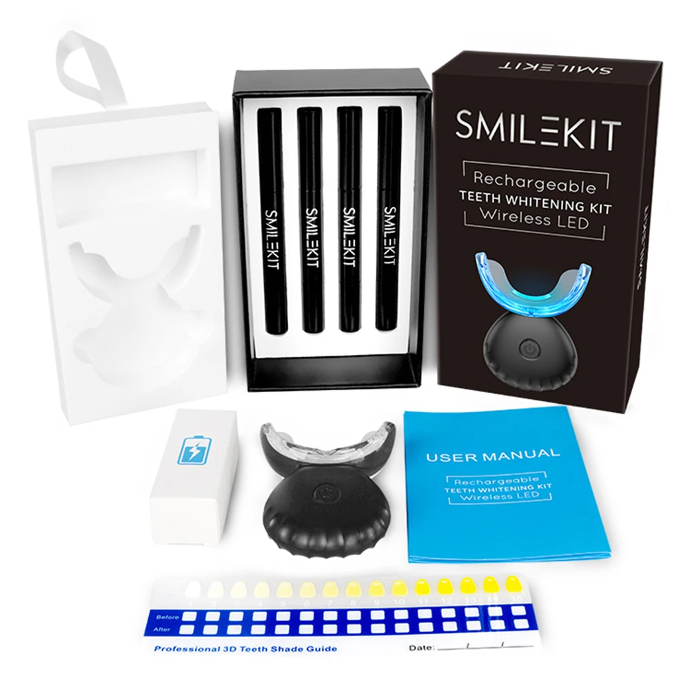 Teeth Whitening Gel Peroxide - Набор для отбеливания зубов, мини 16