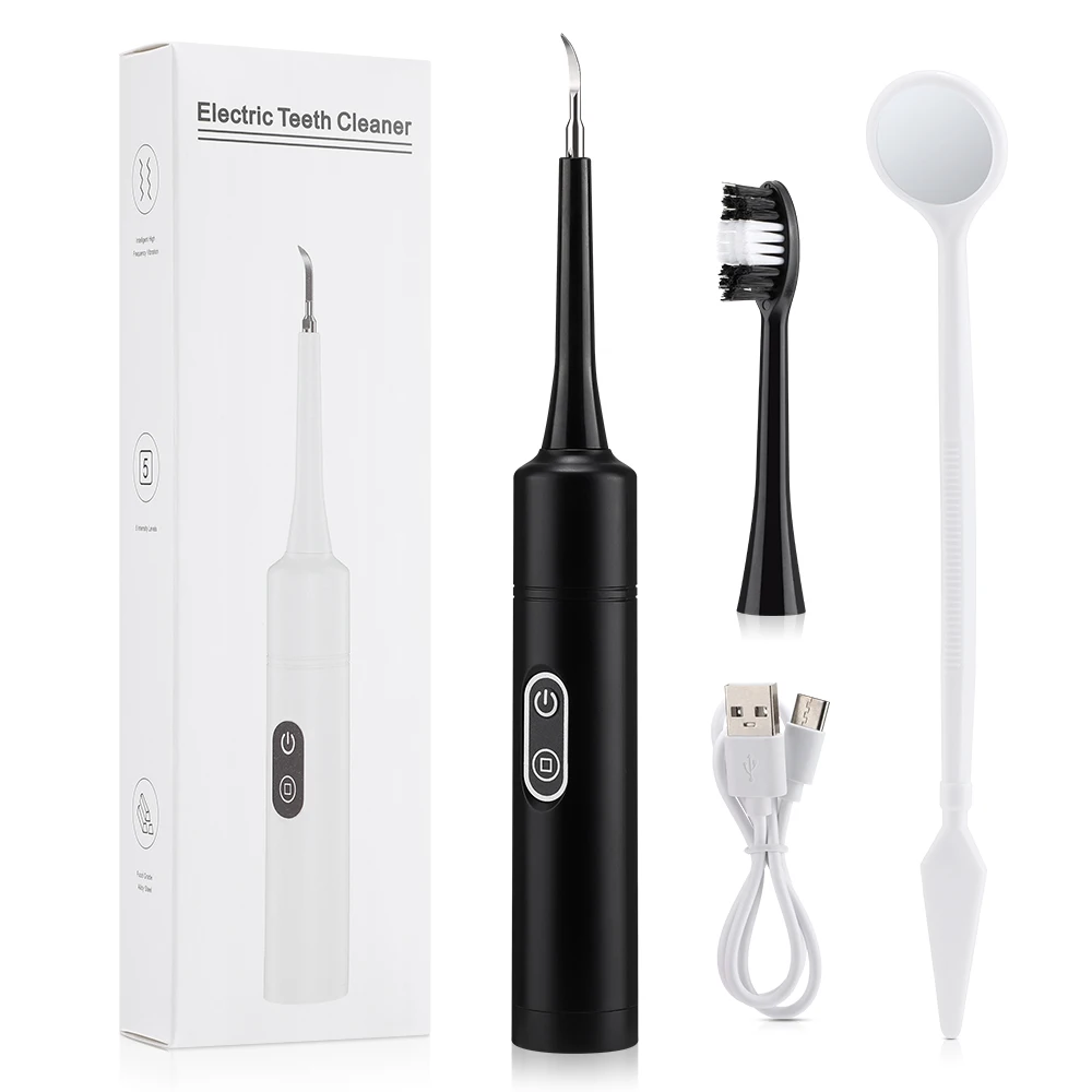 Electric Toothbrush Sonic - Электрический звуковой вибрационный скалер для удаления