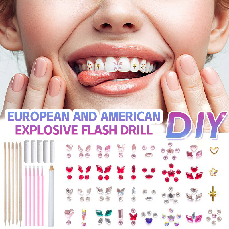 НОВЫЙ Профессиональный набор д – обзор и цена Tooth Gem Kit
