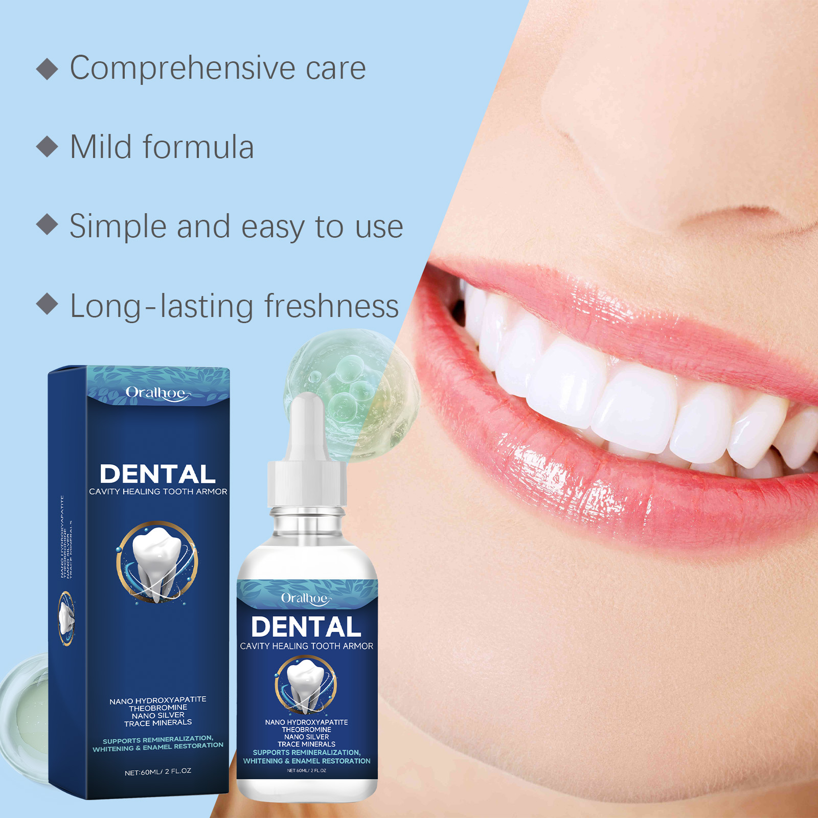 Сыворотка Oralhoe для отбелива – обзор и цена Teeth Whitening Gum