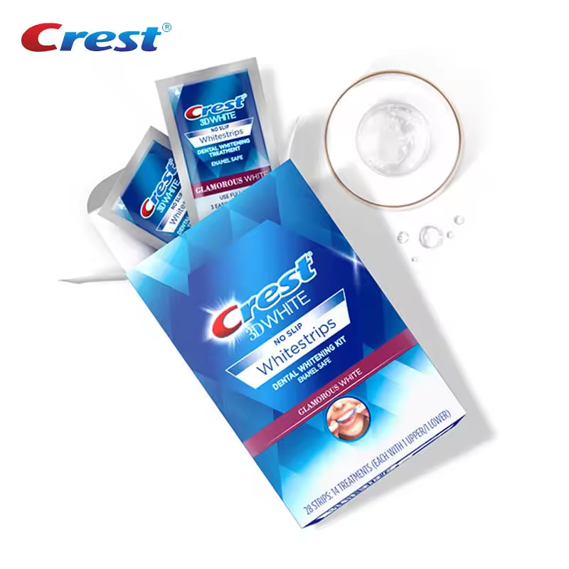 Отбеливающие полоски Crest 3D  – обзор и цена Teeth Whitening Crest