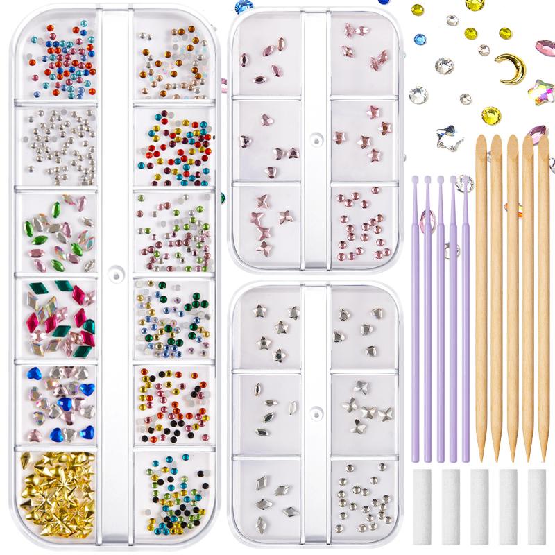 1 комплект, драгоценные камни  – обзор и цена Tooth Gem Kit