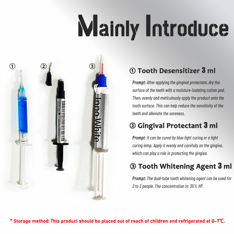 Профессиональный набор для отб – обзор и цена Teeth Whitening Gel Peroxide