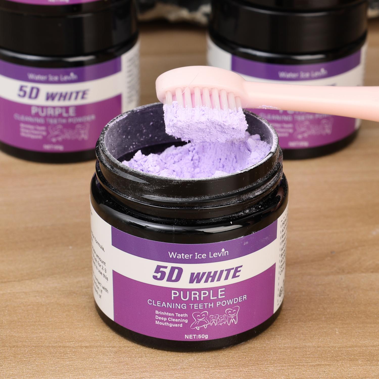 50 г/упаковка, фиолетовый поро – обзор и цена Teeth Whitening Oil Pulling