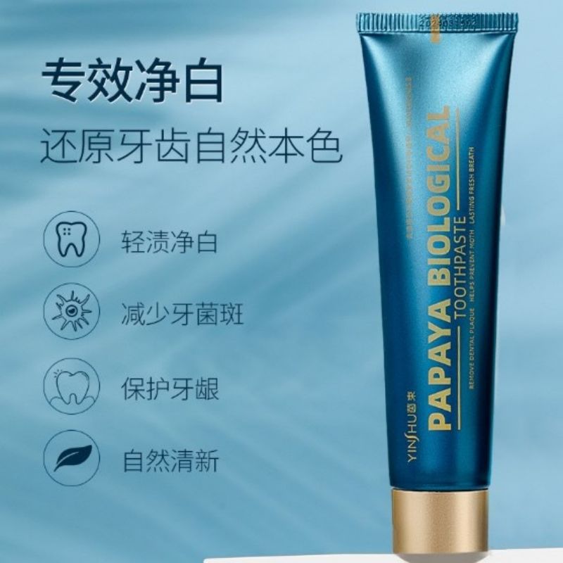 Энзимная зубная паста Papaya,  – обзор и цена Teeth Whitening Enzymes