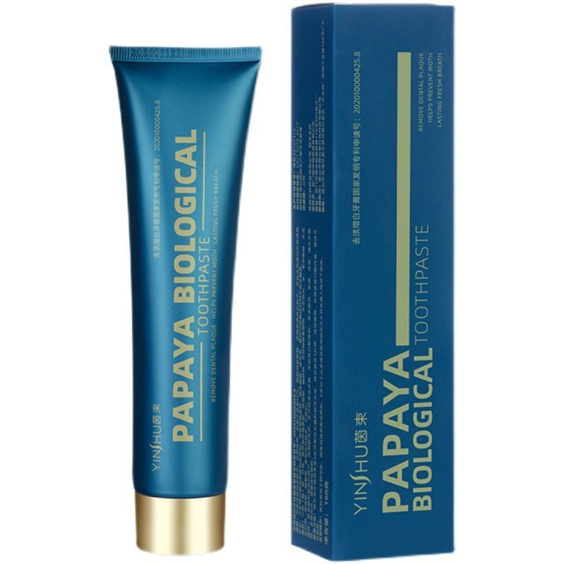 Энзимная зубная паста Papaya,  – обзор и цена Teeth Whitening Enzymes
