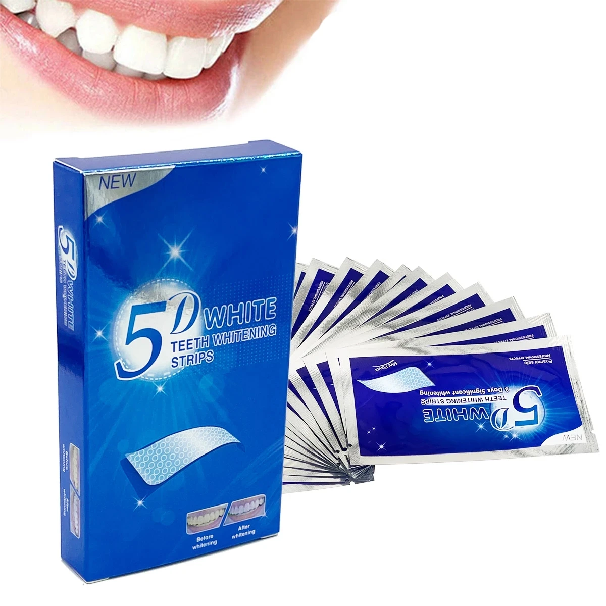Отбеливающие полоски для зубов – обзор и цена Teeth Whitening Strips Crest