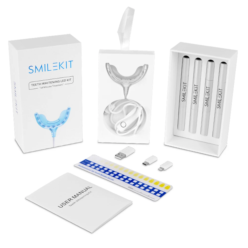 Smart Timing 16, светодиодный  – обзор и цена Teeth Whitening Gel Peroxide
