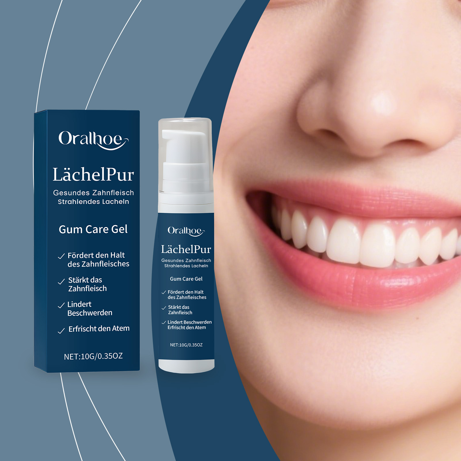 Гель для ухода за деснами, сни – обзор и цена Teeth Whitening Gel Peroxide