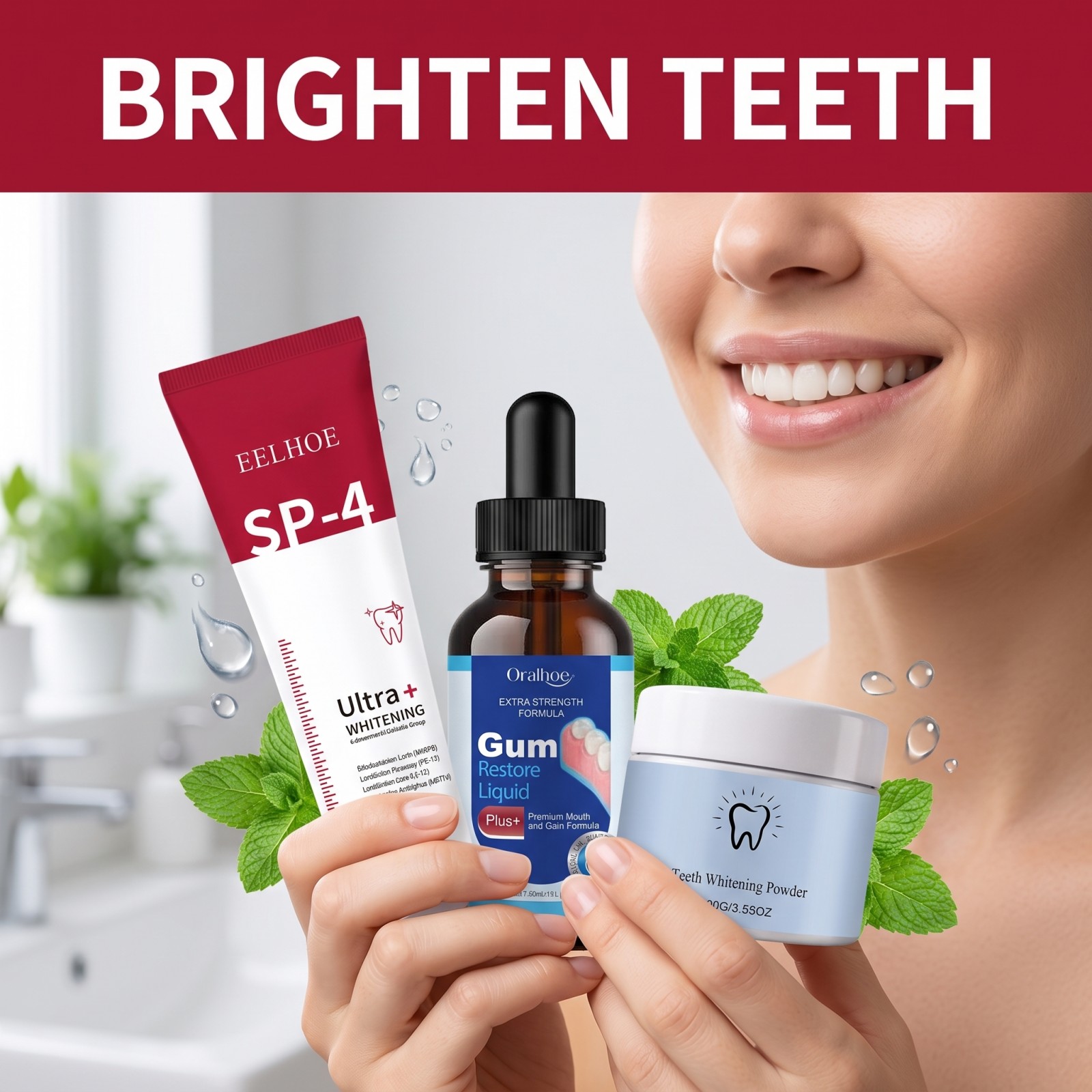 Набор для ухода за полостью рт – обзор и цена Teeth Whitening Before And After