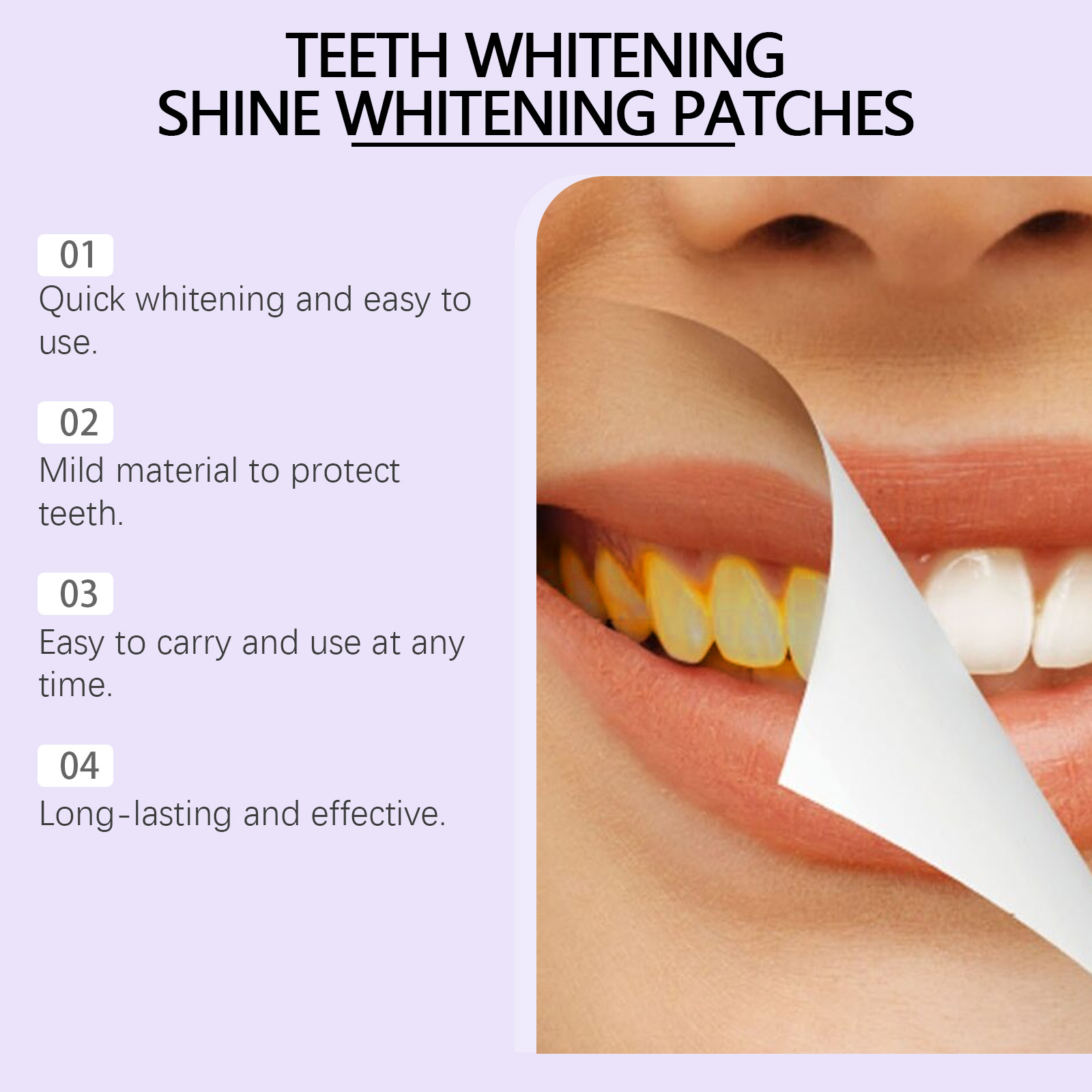 Фиолетовые полоски для отбелив – обзор и цена Teeth Whitening Strips Crest