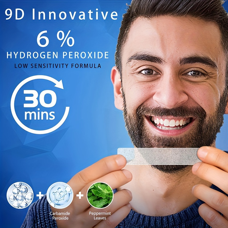 21 пара 9D белых полосок для о – обзор и цена Teeth Whitening Gel Peroxide