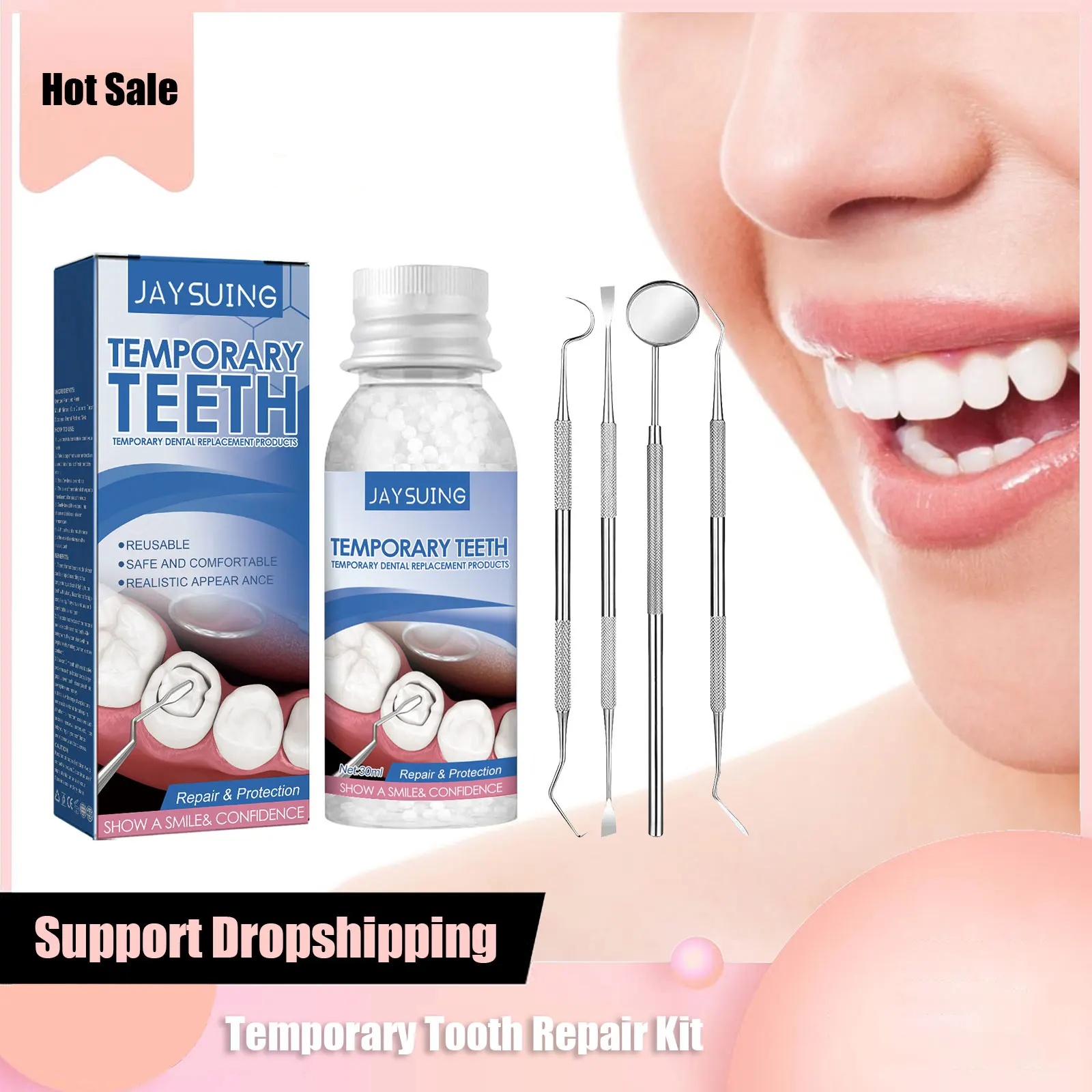 Временный набор для ремонта зу – обзор и цена Teeth Whitening Before And After