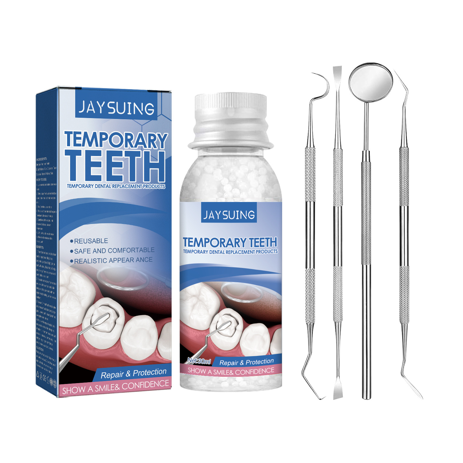 Временный набор для ремонта зу – обзор и цена Teeth Whitening Before And After