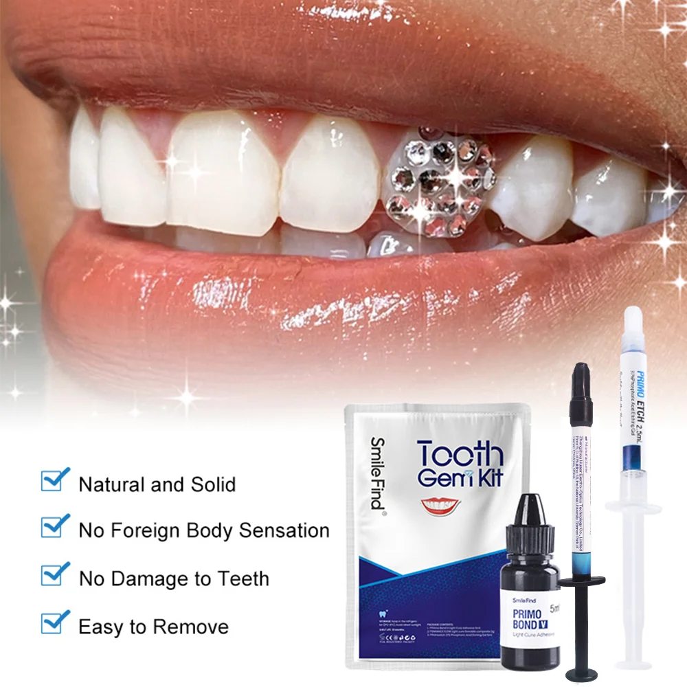 Набор драгоценных камней для з – обзор и цена Tooth Gem Kit