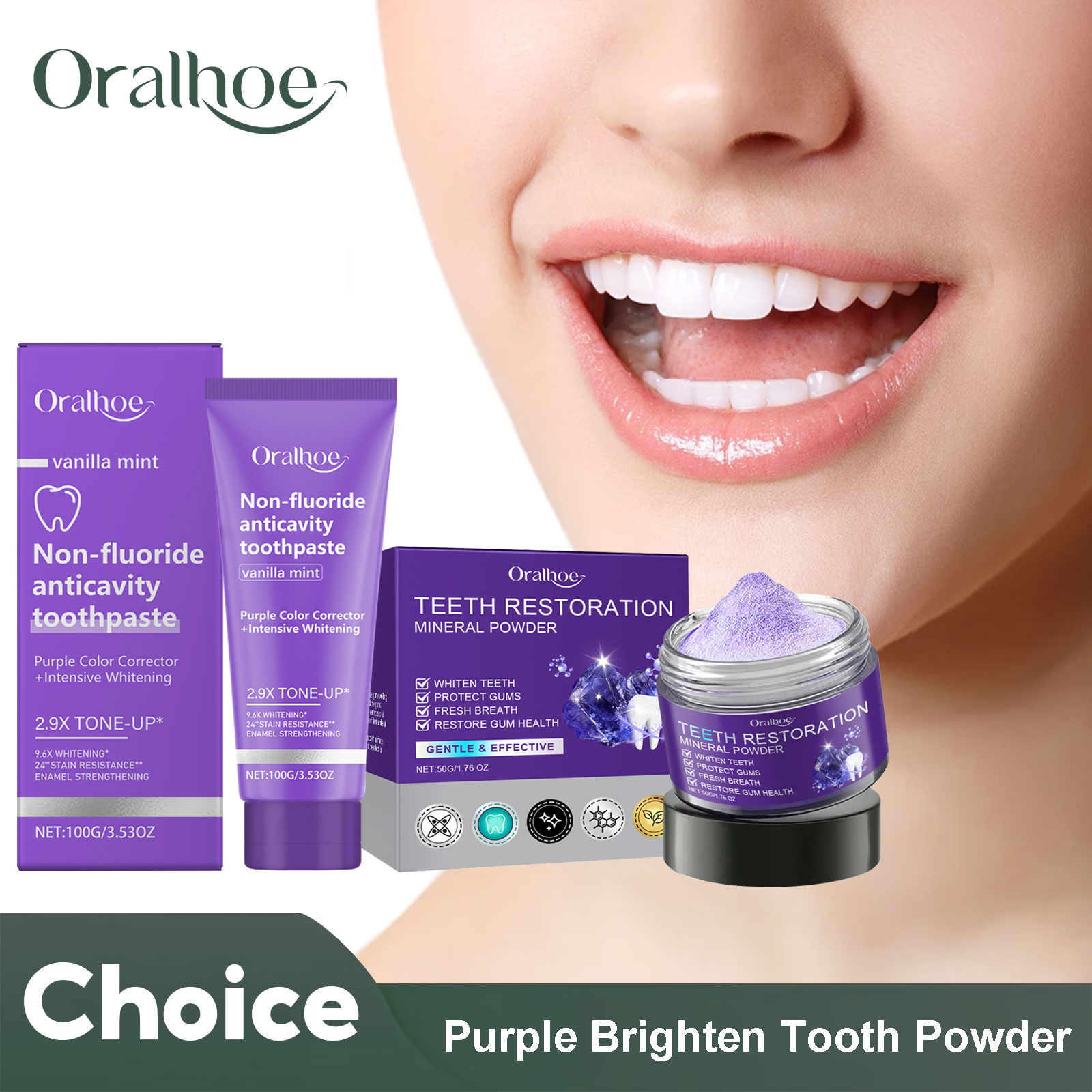 Teeth Restoration Mineral Powd – обзор и цена Teeth Whitening Price