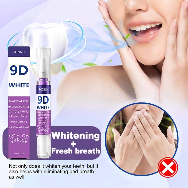 ROZINO 9D Отбеливающая зубная  – обзор и цена Teeth Whitening Pen