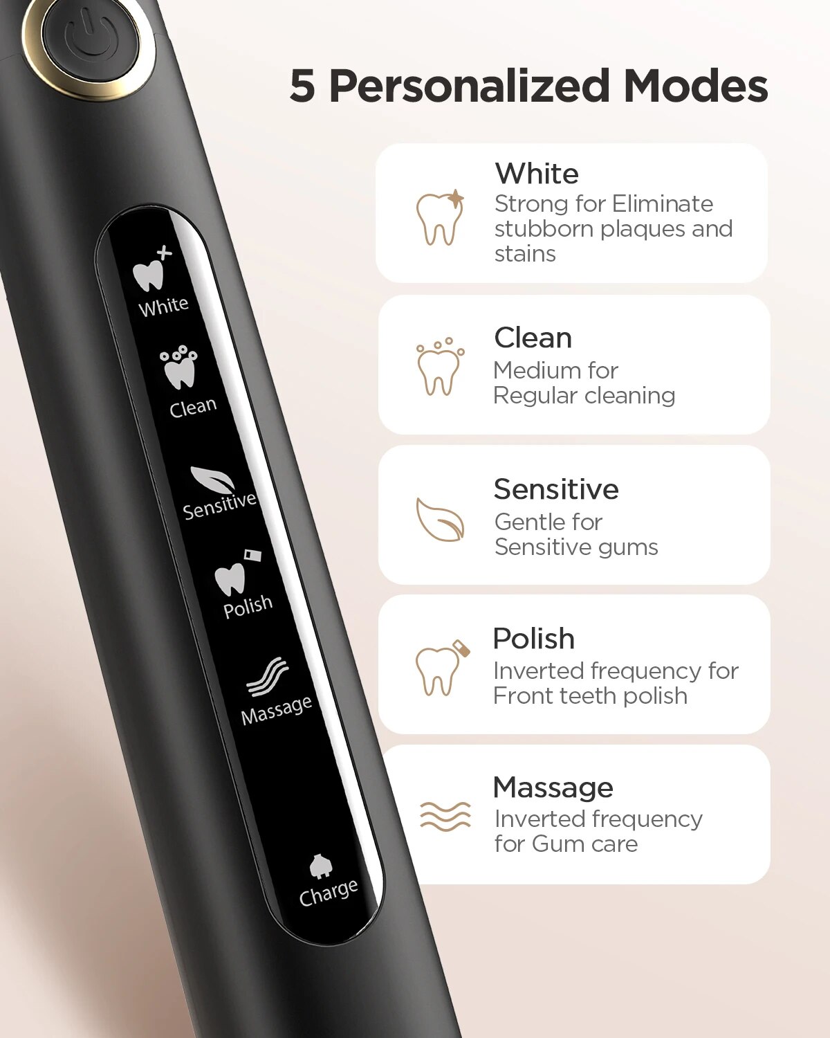 Fairywill электрическая звуков – обзор и цена Electric Toothbrush Sonic