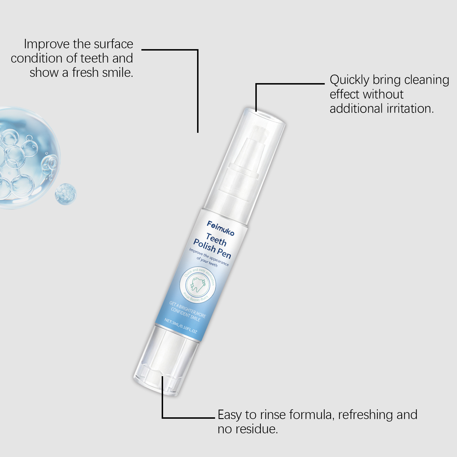 Мгновенное отбеливание зубов:  – обзор и цена Teeth Whitening Pen