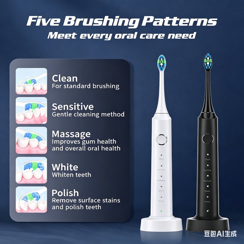 Электрическая звуковая зубная  – обзор и цена Electric Toothbrush Sonic