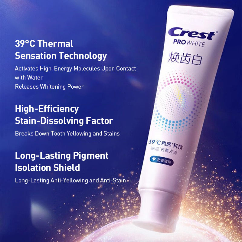 Зубная паста Crest Pro White с – обзор и цена Teeth Whitening Crest