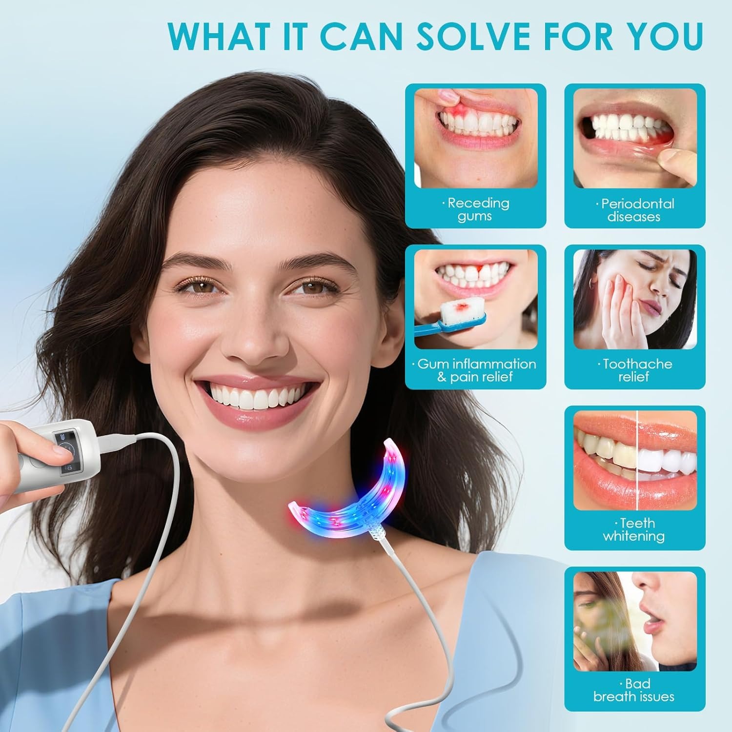 Лампа-усилитель для отбеливани – обзор и цена Teeth Whitening For Trays