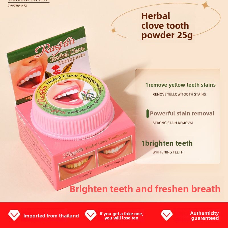Тайский зубной порошок с гвозд – обзор и цена Teeth Whitening Price